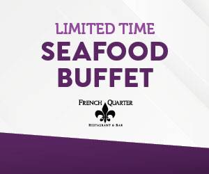 Limited Time Seafood Buffet