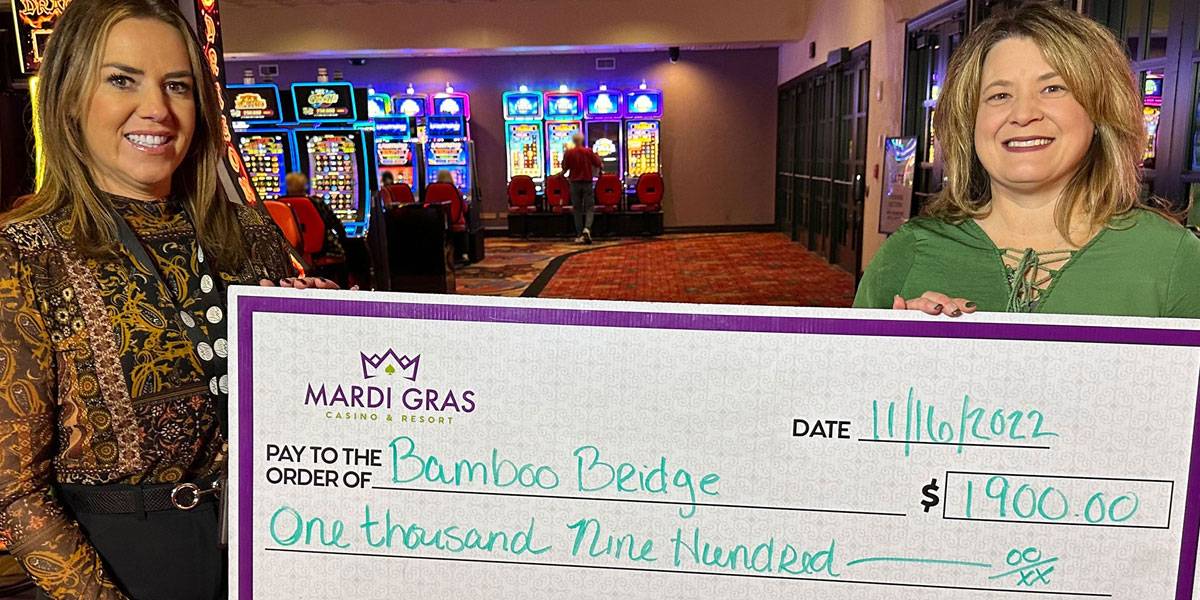 Mardi Gras Casino & Resort’s Giving Back to the Bamboo Beidge