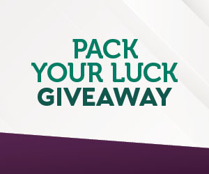 Pack Your Luck Giveaway